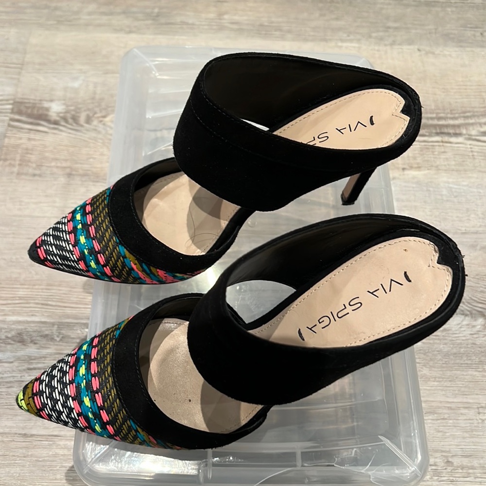 Via Spiga suede Mule size 6.5